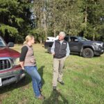 Dr. Duren with Heritage Vet Dr Ana Kidder Courtesy of LMF
