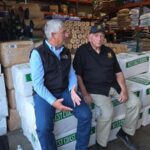 Dr. Duren with Harris at Kiperts with LMF Feeds®